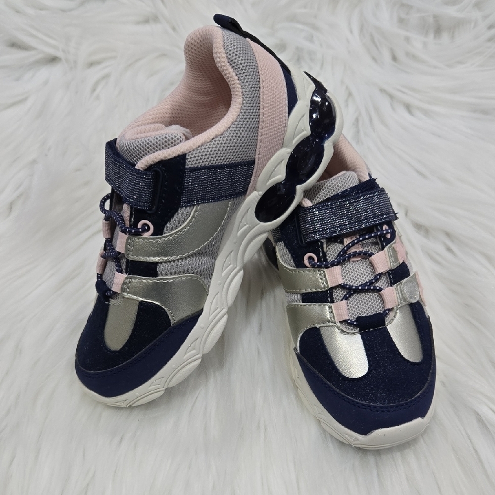 🆕️Stride Rite Navy girls sneakers- size 12